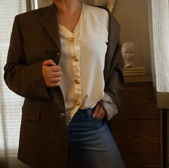 Vintage oversized blazer - Picture 3 of 13